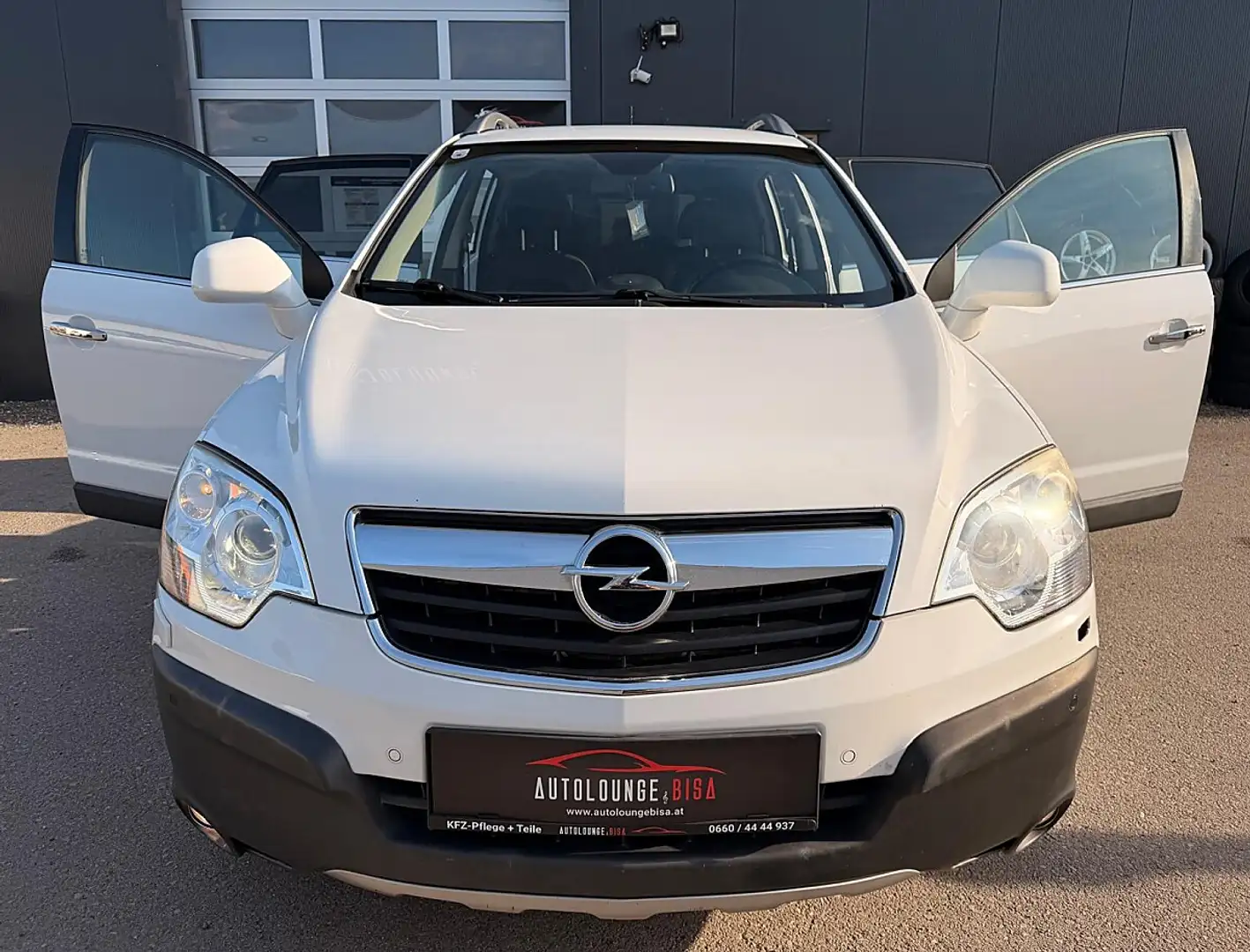 Opel Antara Cosmo 2,0 CDTI 4x4, PICKERL:10/2026, LEDER, KLI... Weiß - 2