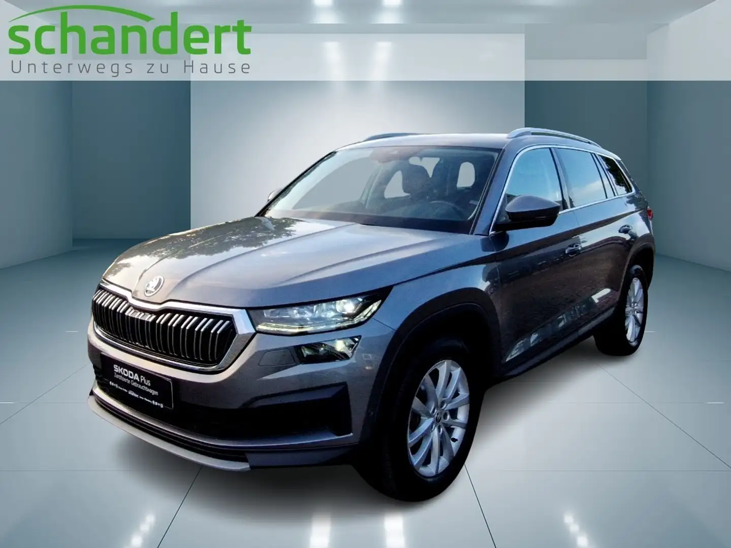 Skoda Kodiaq 2.0 TDI Style 4x4 DSG Matrix Navi Klimaau Grau - 1