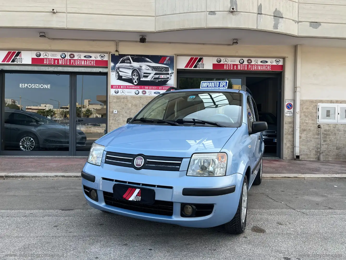 Fiat Panda 1.2 Dynamic GPL Blau - 2