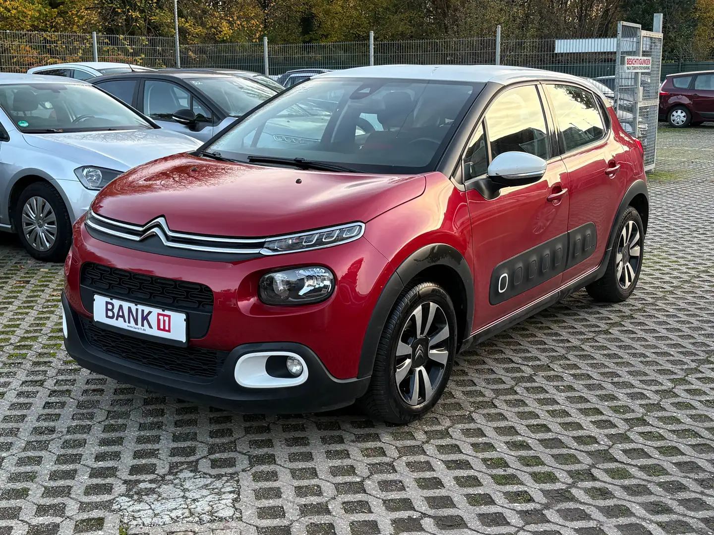 Citroen C3 1,2i*Automatik*Klima*Kamera Rot - 1