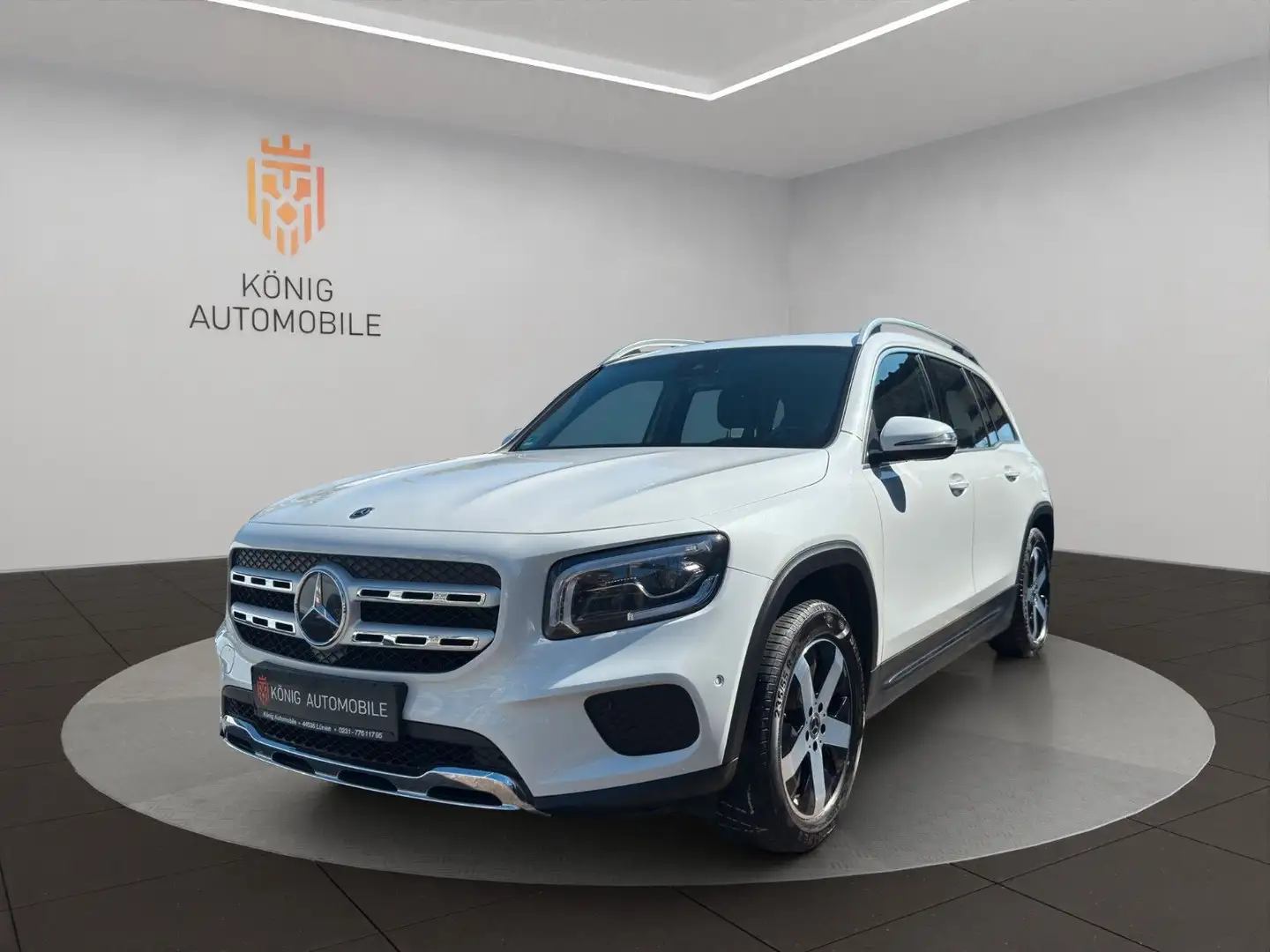 Mercedes-Benz GLB 200 d/1.HAND/NAV/SHZ/WIDESCRN/MWST 19% Weiß - 1