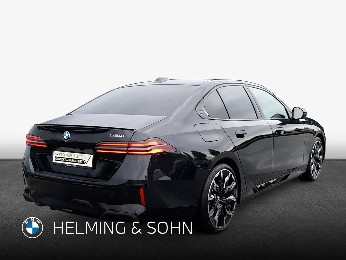 BMW 520 i Limousine M-Sport HK HiFi Head-Up LED uvm. Noir - 2
