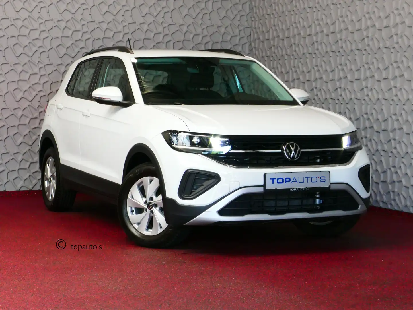 Volkswagen T-Cross DE VERNIEUWDE T-CROSS 116PK VIR.COCKPIT LMV CARPLA Wit - 1