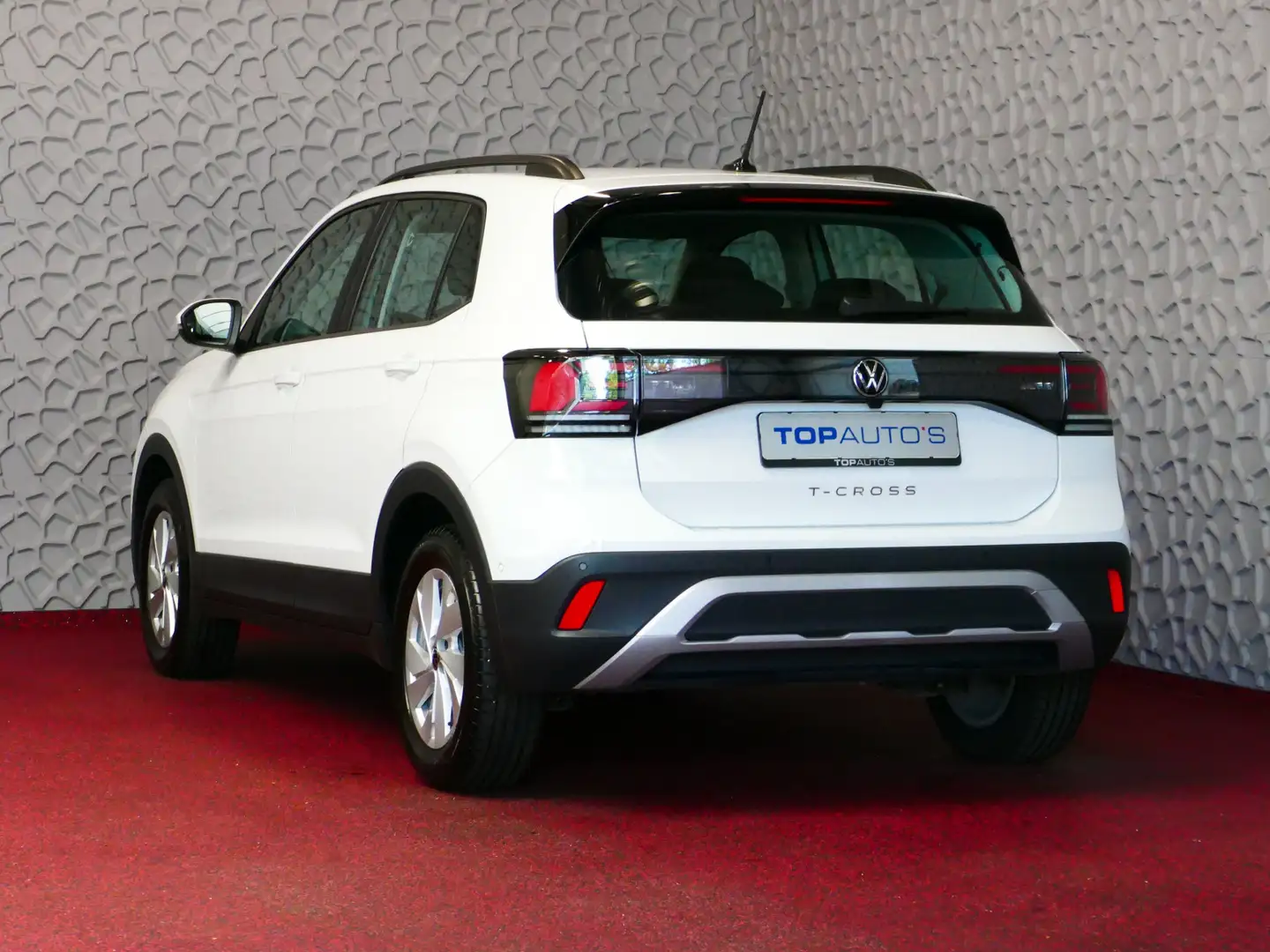 Volkswagen T-Cross DE VERNIEUWDE T-CROSS 116PK VIR.COCKPIT LMV CARPLA Wit - 2