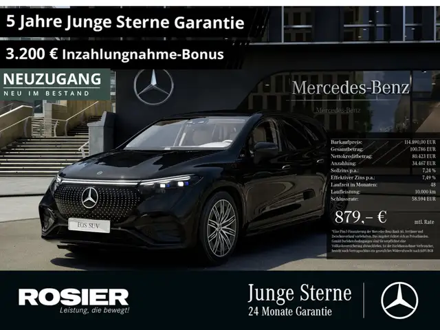 Mercedes-Benz EQS 580 4M AMG Sport Premium+ 7-Sitzer Hyperscre