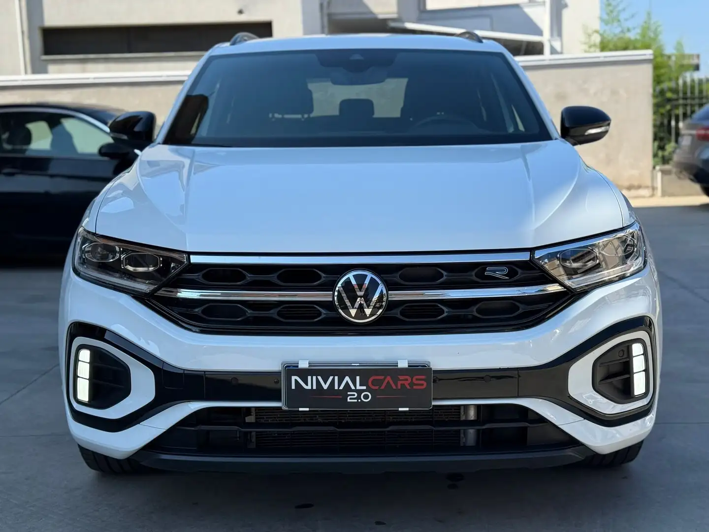 Volkswagen T-Roc R LINE 2.0 150cv /DSG/IQ LIGHT/GARANZIA UFF. VW Bianco - 2