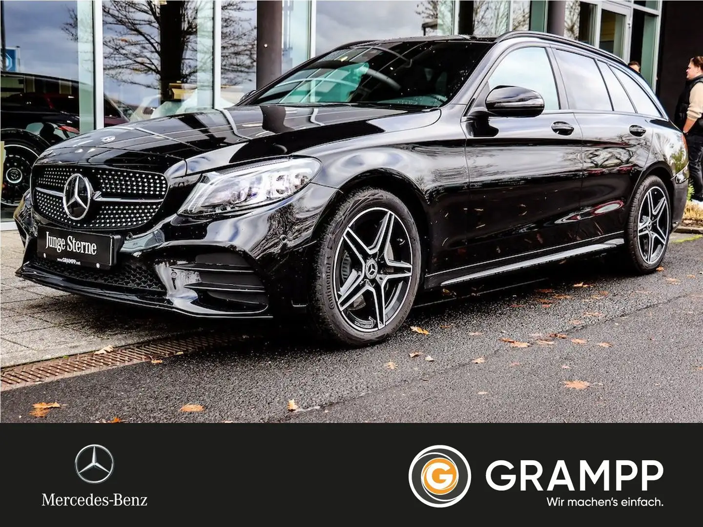 Mercedes-Benz C 300 T d 4M AMG Airbody/Pano/Standh./HUD/Night Schwarz - 1