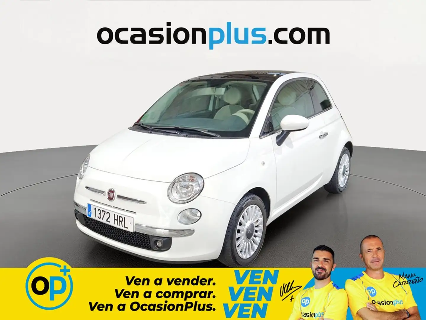 Fiat 500C 1.2 Lounge Blanco - 1