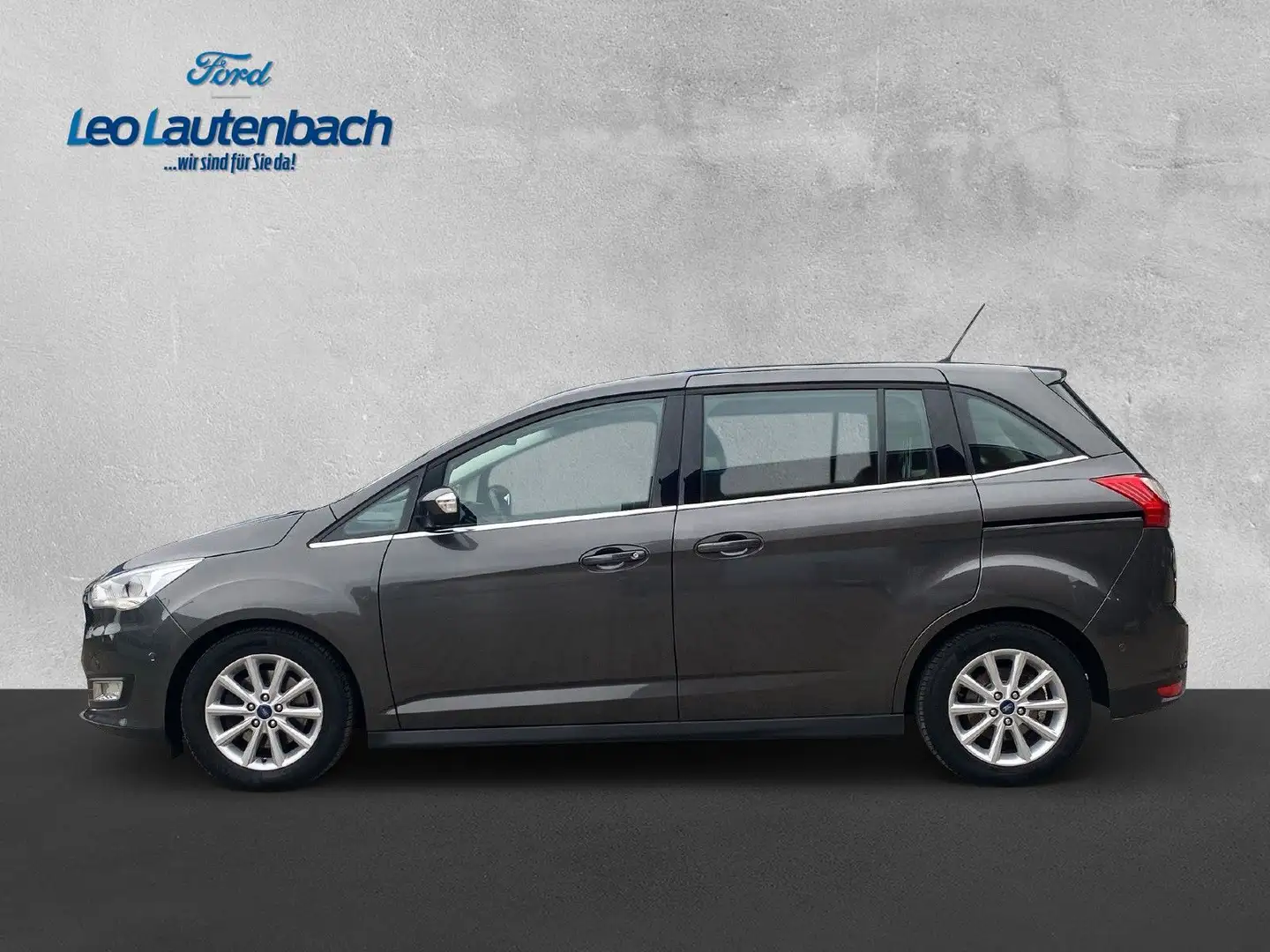Ford Grand C-Max Titanium Gris - 2