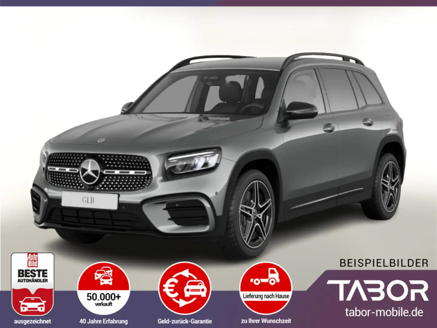 Mercedes-Benz GLB 220 220 d DCT 4M AMG Line Premium SHZ 7-S NightP Grigio - 1