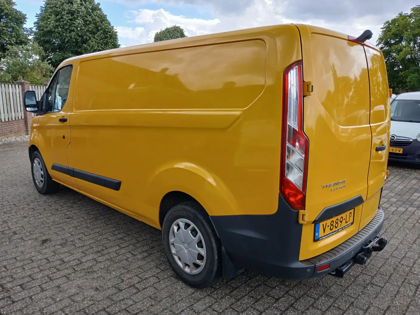 Ford Transit Custom 340 2.0 TDCI L2H1 Trend airco cruise pdc Gelb - 2