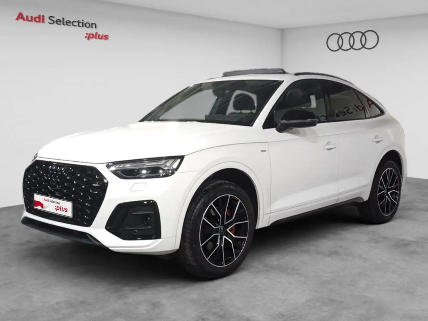 Audi Q5 Sportback 40 TDI quattro-ultra Black line S tronic Blanco - 1