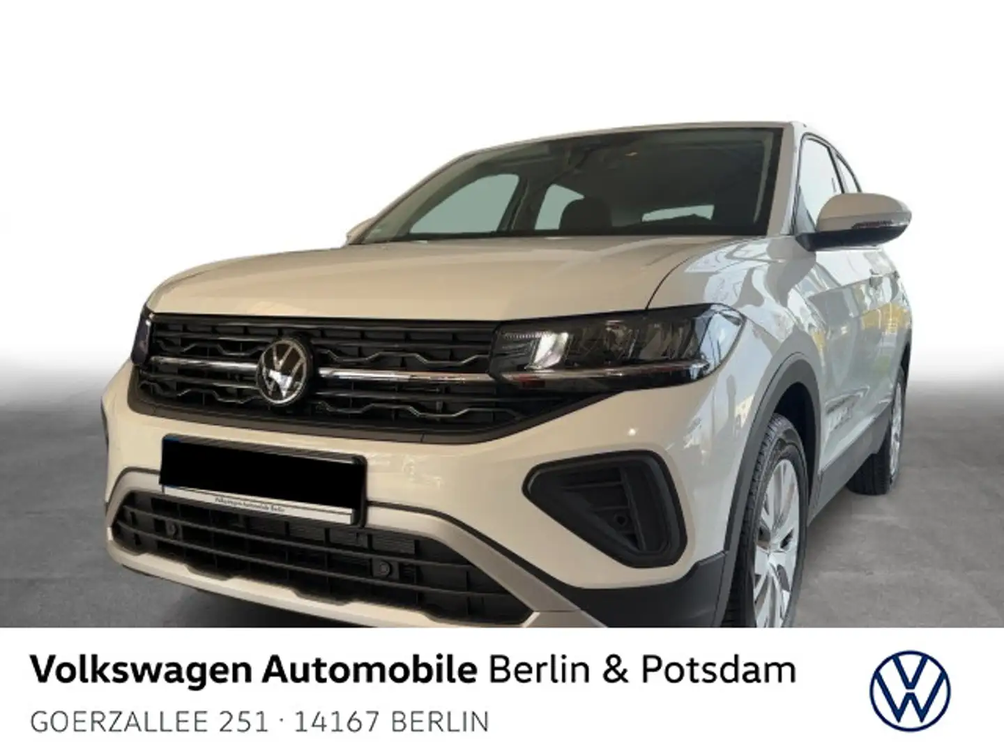 Volkswagen T-Cross 1.0 l TSI 5-Gang PDC LED SHZ Klima Weiß - 1