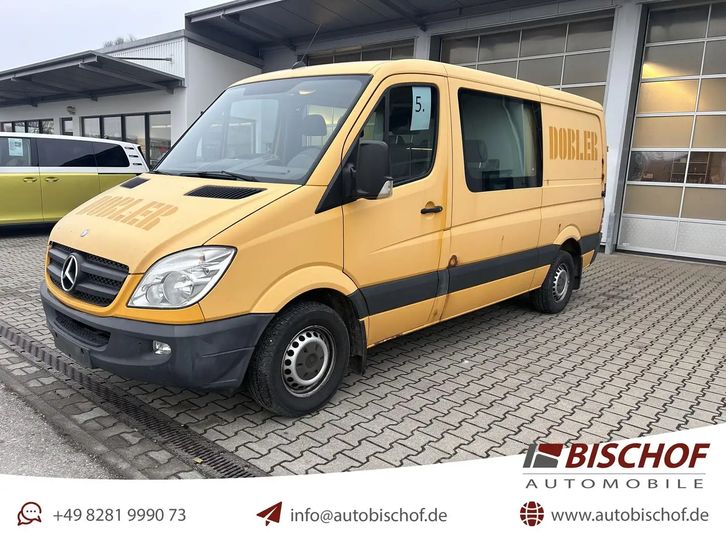 Mercedes-Benz Sprinter 313CDI Mixto 6-Sitze Klima AHK Standh. Amarillo - 1