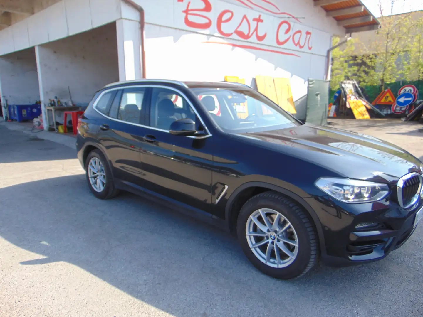 BMW X3 X3 xdrive20d mhev 48V Msport auto Nero - 2