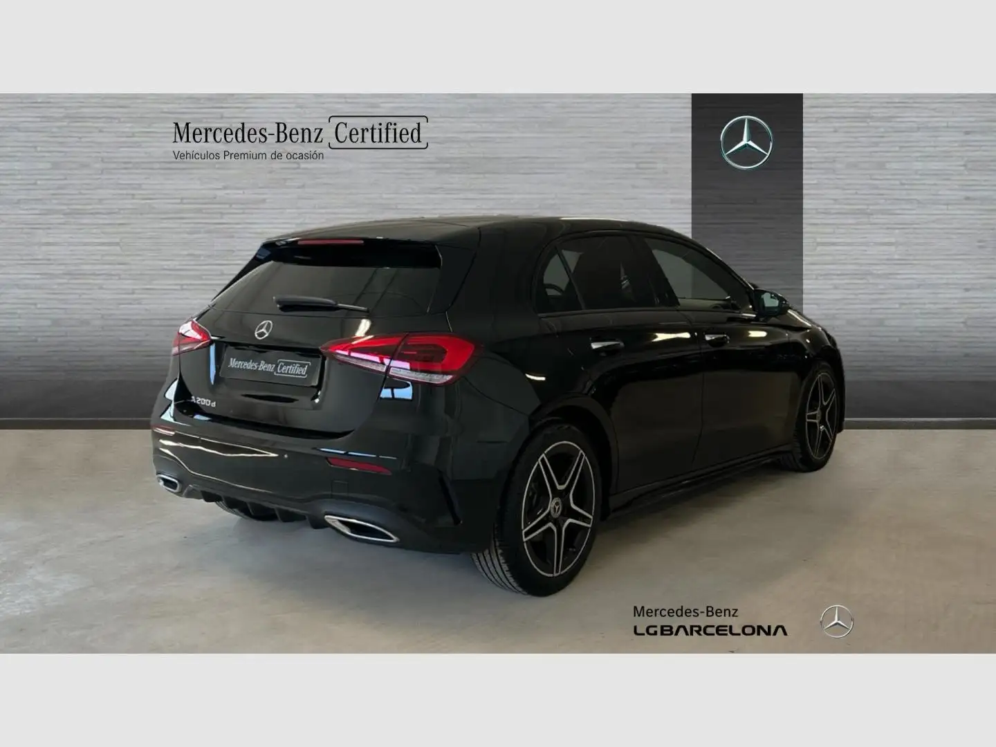Mercedes-Benz A 200 d AMG Line (EURO 6d) Negro - 2