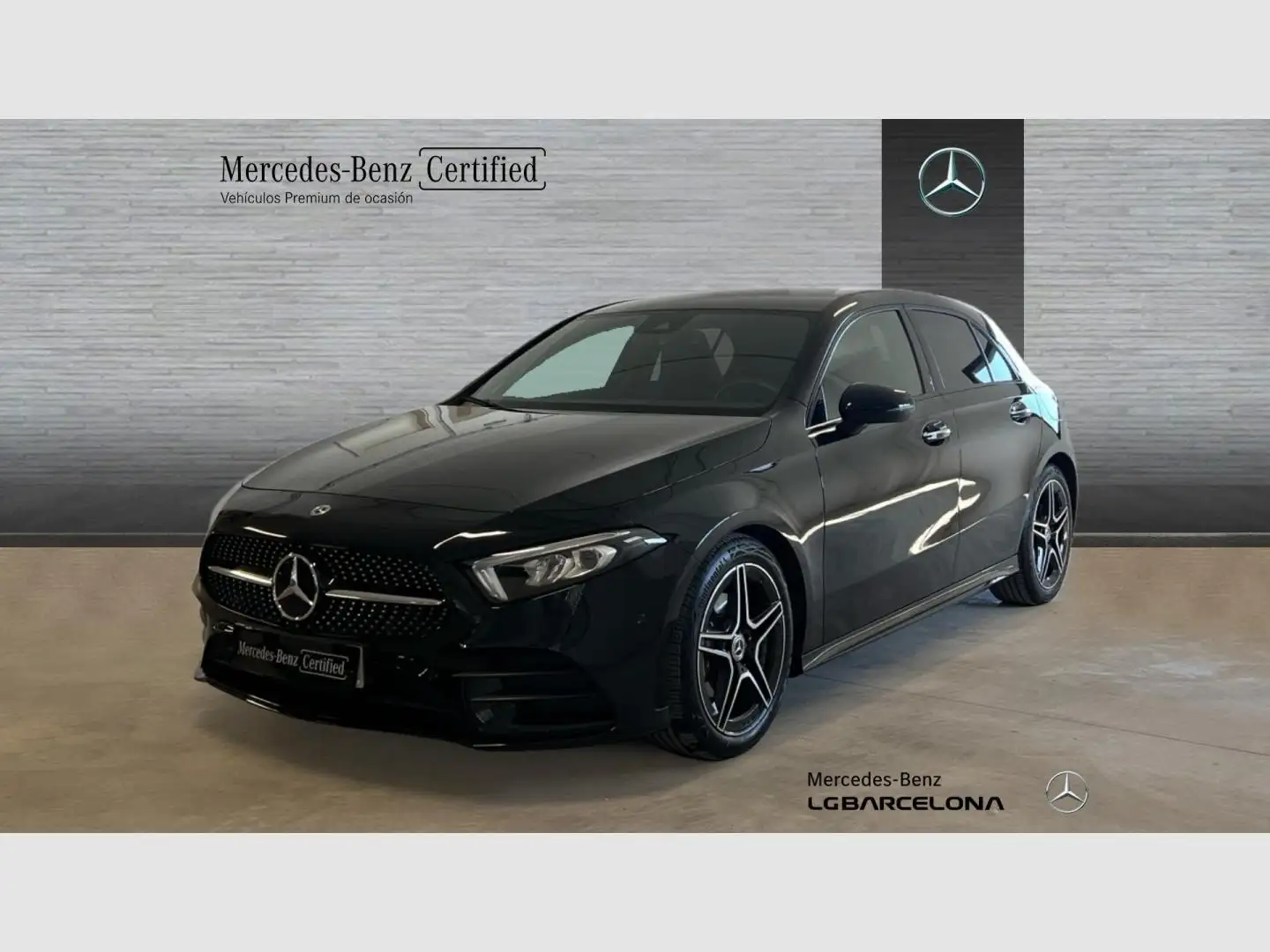 Mercedes-Benz A 200 d AMG Line (EURO 6d) Negro - 1