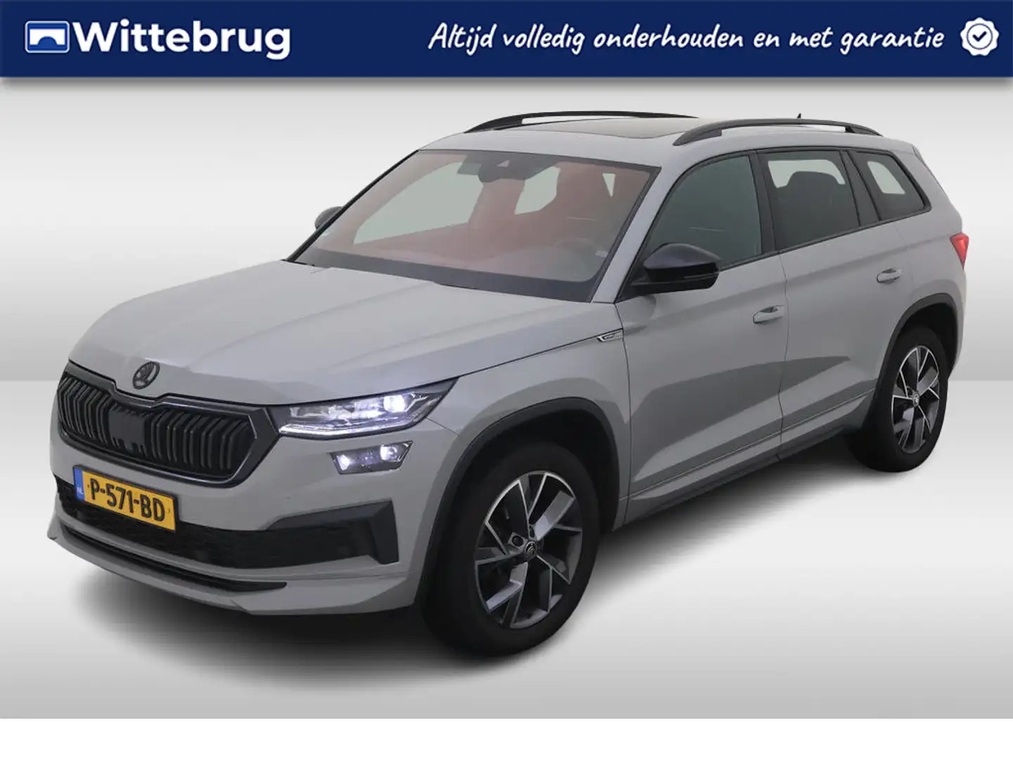 Skoda Kodiaq 1.5 TSI Sportline Business / Panorama dak / Alcant Grijs - 1