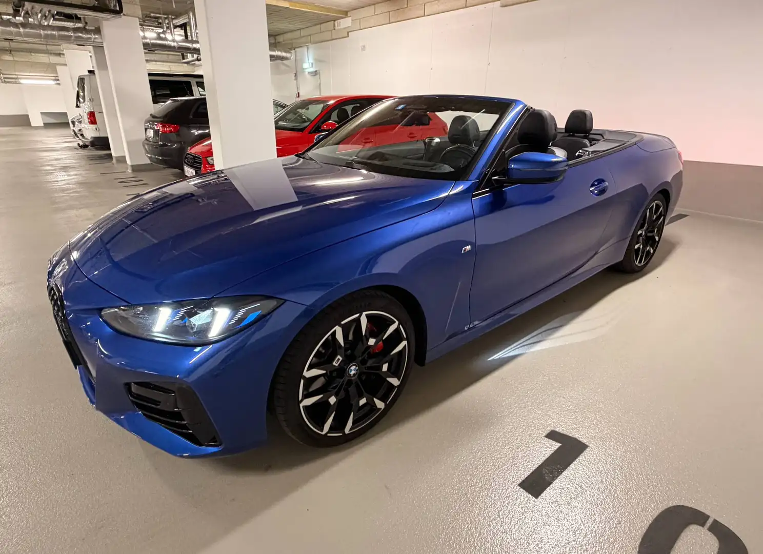 BMW 420 420i Cabrio Aut. Blau - 2