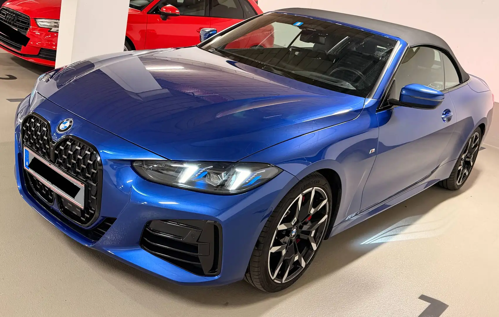 BMW 420 420i Cabrio Aut. Blau - 1