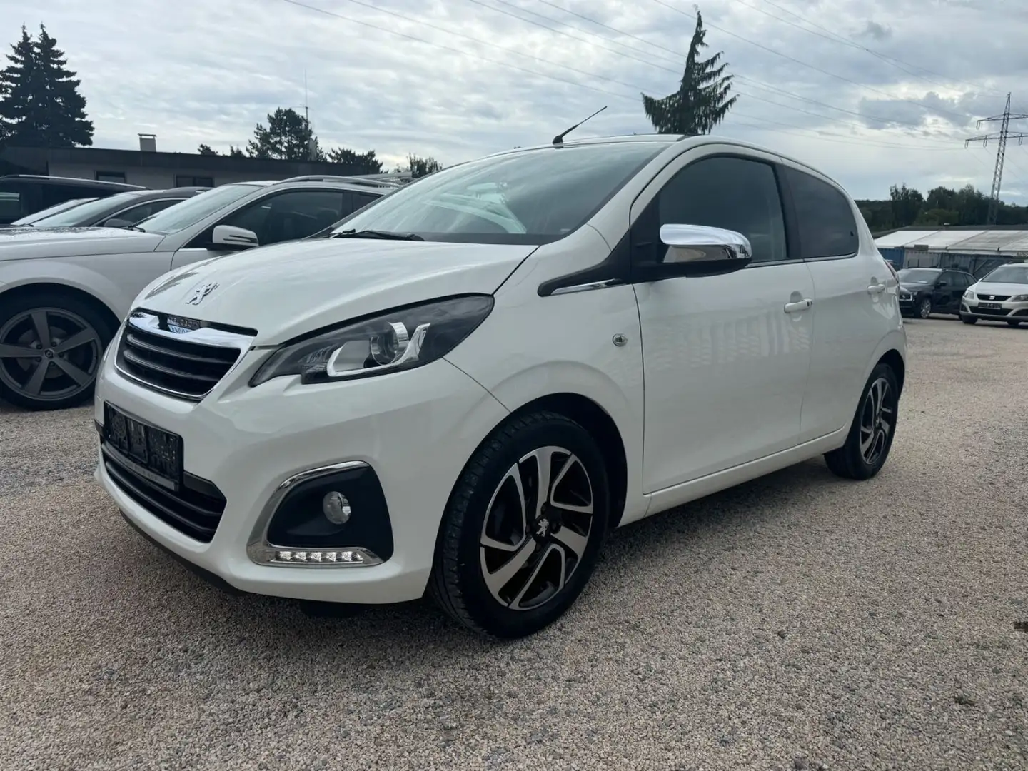 Peugeot 108 TOP Allure,Faltdach,Kamera,Navi,Alu,Sitzheiz Blanc - 1