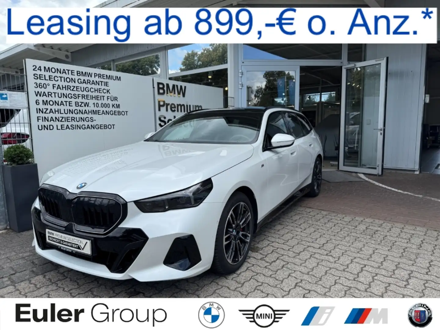 BMW 540 d xDr Tour. M Sport PRO IconGl. Pano B&W StandHzg Blanc - 1