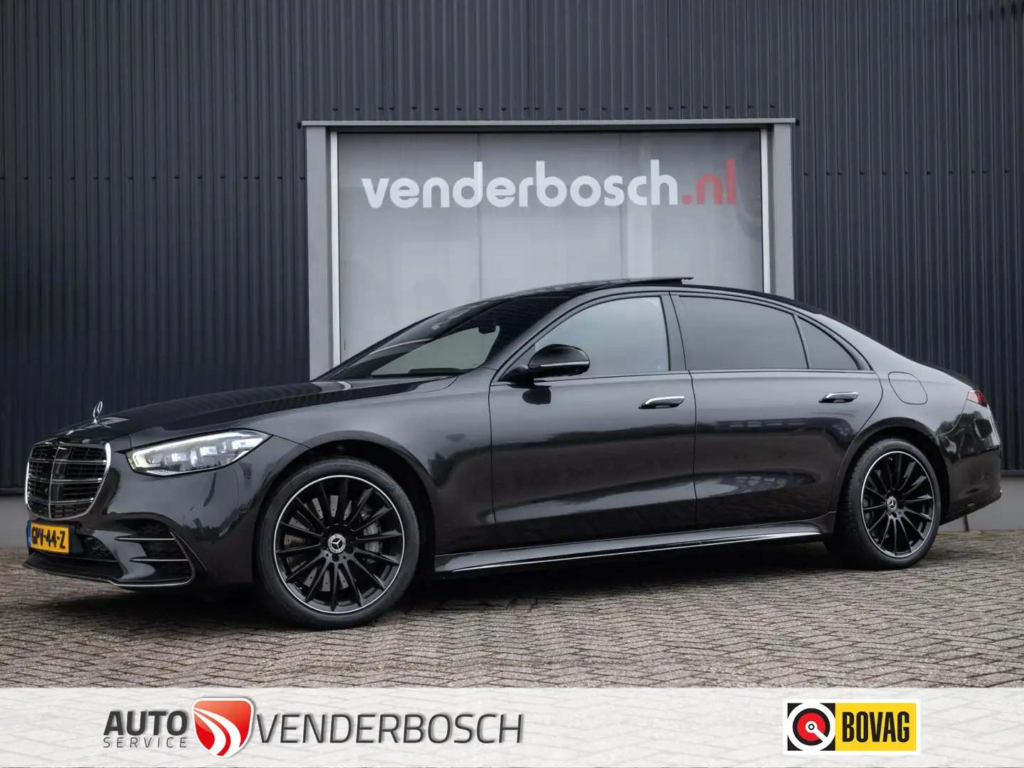 Mercedes-Benz S 580 580e 4MATIC Lang AMG Line 510pk | Pano | Burmester Gris - 1
