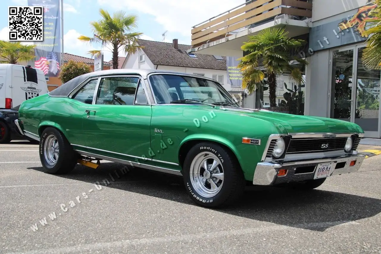 Chevrolet Nova 396-V8 BigBlock mit 4 Gang Muncie Getriebe, foto 4