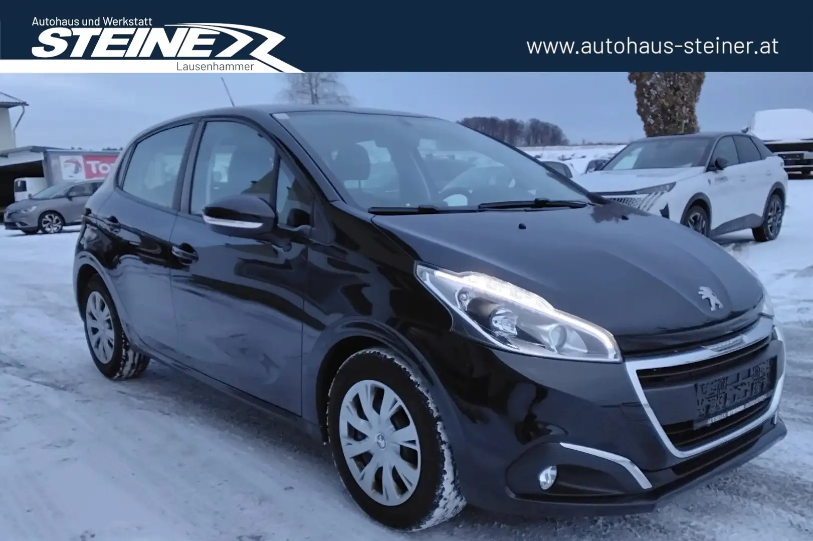 Peugeot 208 Active 1,5 BHDi Schwarz - 1