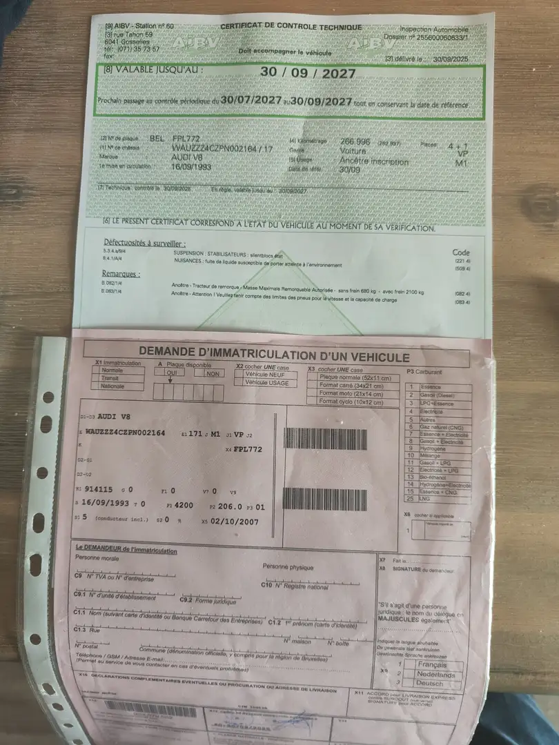 Audi Audi V8 quatro 4.2 l - 1