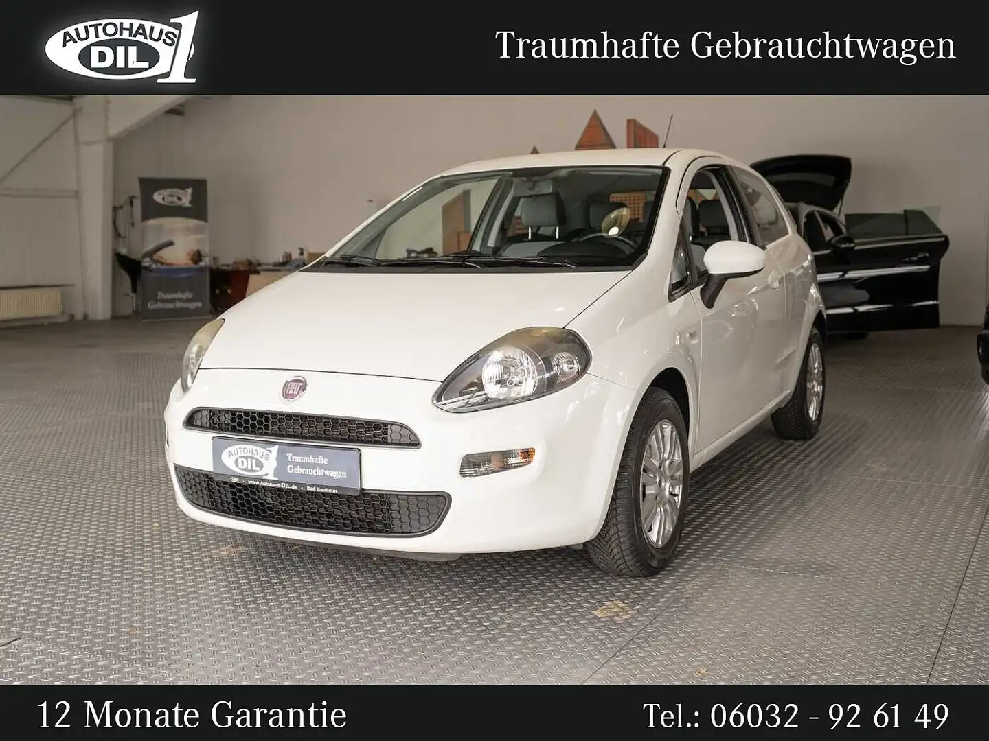 Fiat Punto *Klima*EFH*Euro5* Blanc - 1