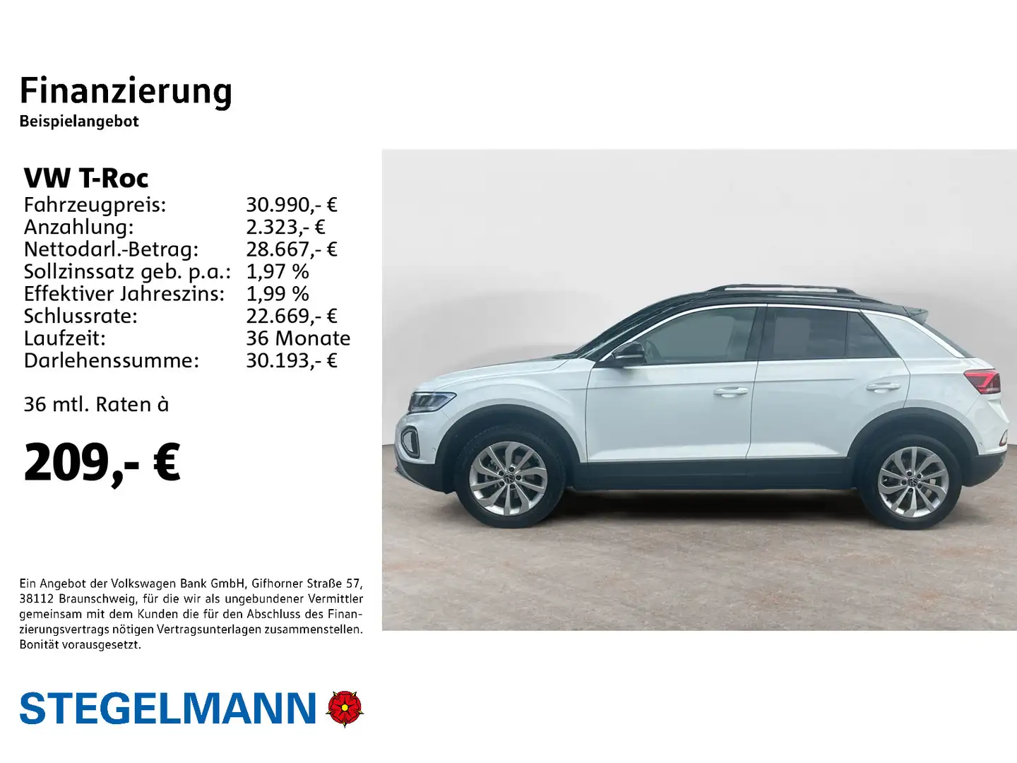 Volkswagen T-Roc 1.5 TSI DSG Facelift Life *AHK*Standhzg*Al Weiß - 2