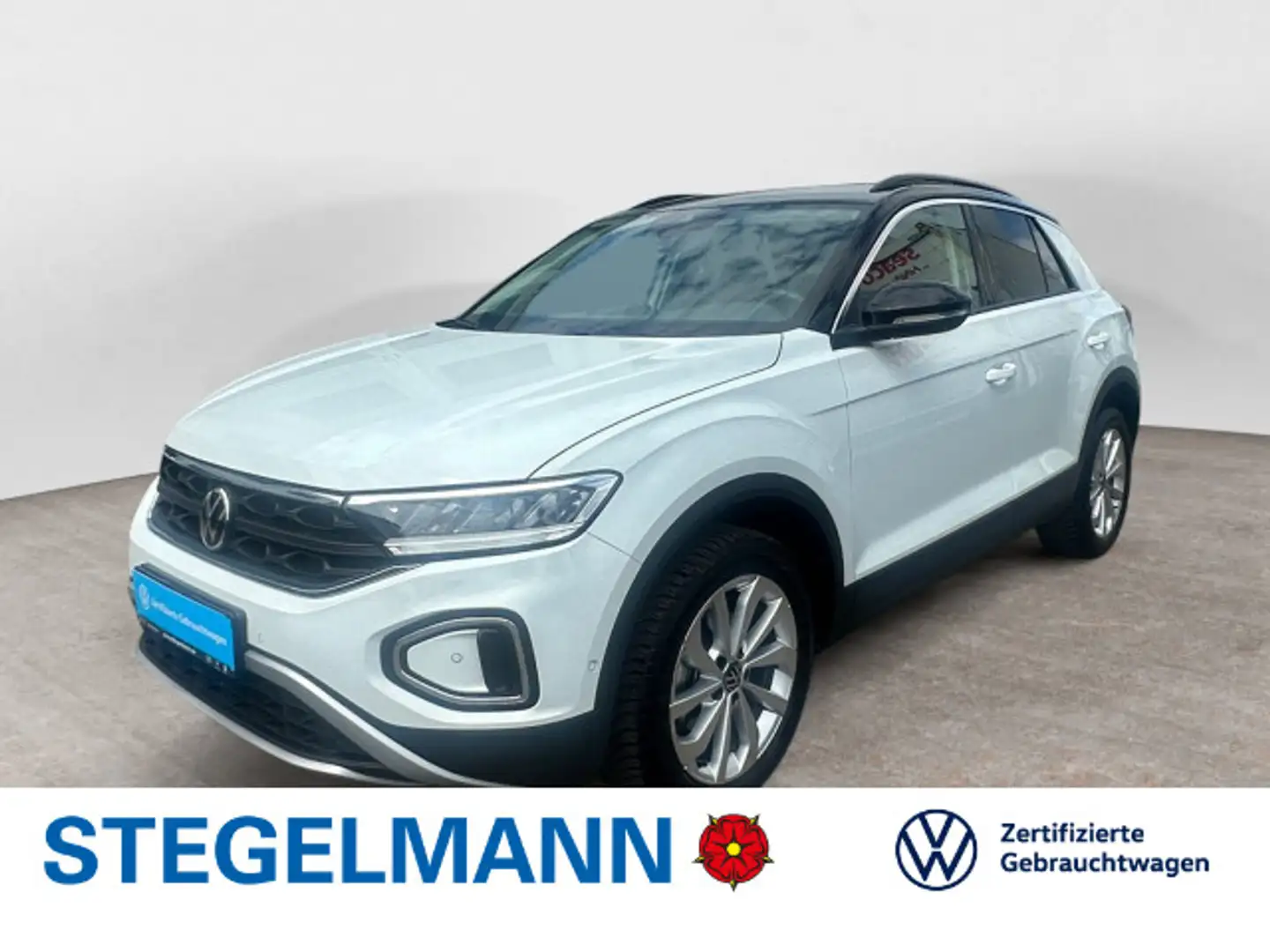 Volkswagen T-Roc 1.5 TSI DSG Facelift Life *AHK*Standhzg*Al Weiß - 1