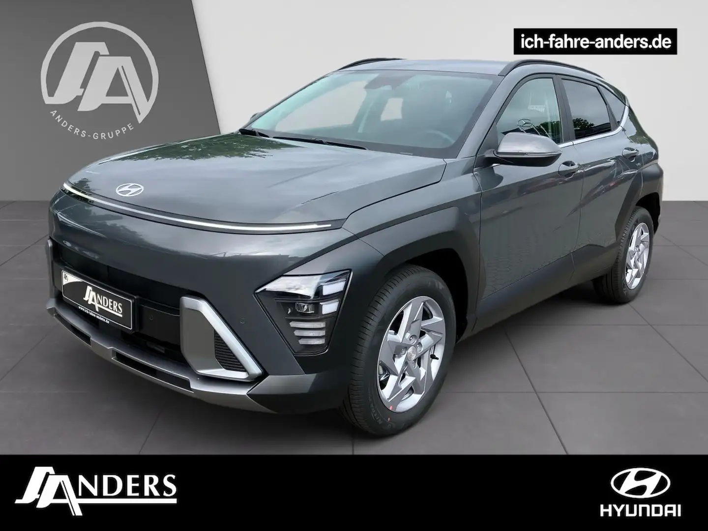 Hyundai KONA SX2 MY25 1.6 T-GDi Aut. TREND +el. Heckkl. Gris - 1