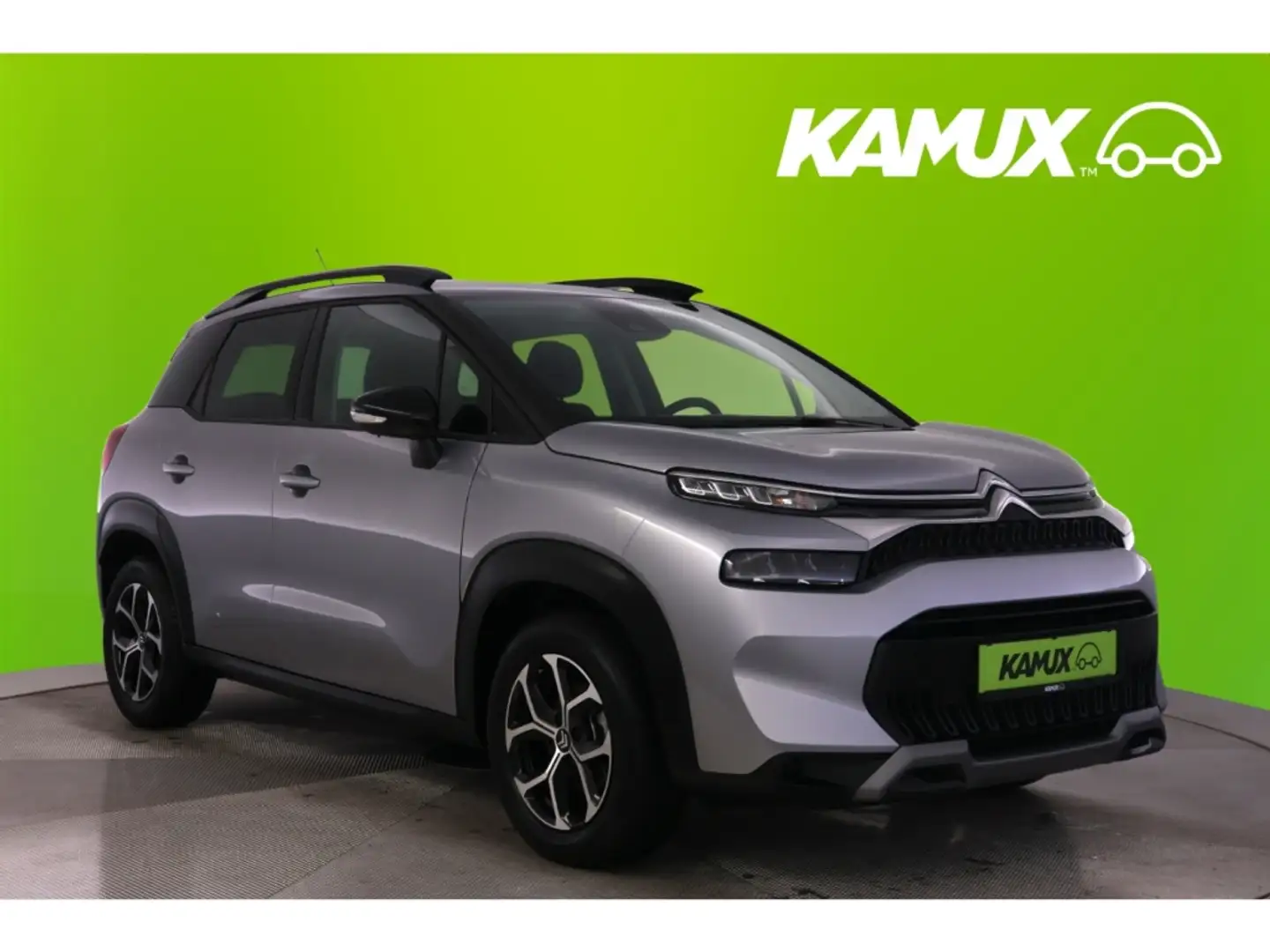Citroen C3 Aircross 1.2PureTech 110 Plus+NAVI+TEMPO+PDC Grau - 1