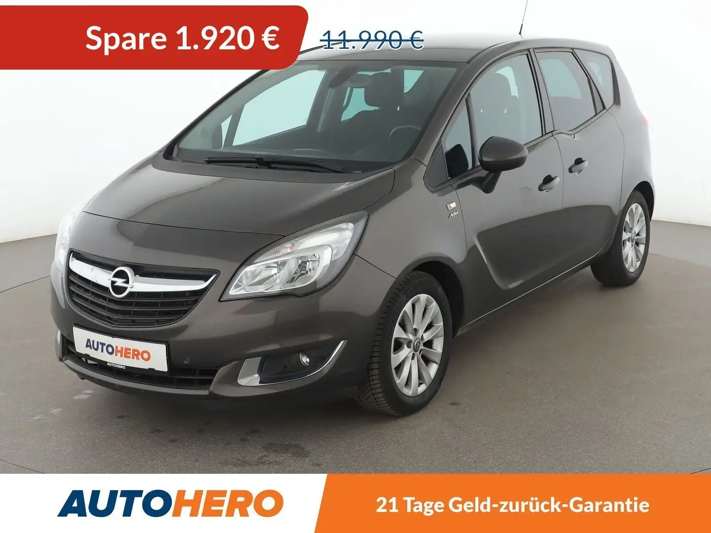 Opel Meriva 1.4 Turbo Active*TEMPO*PDC*SHZ*KLIMA*GARANTIE Grau - 1