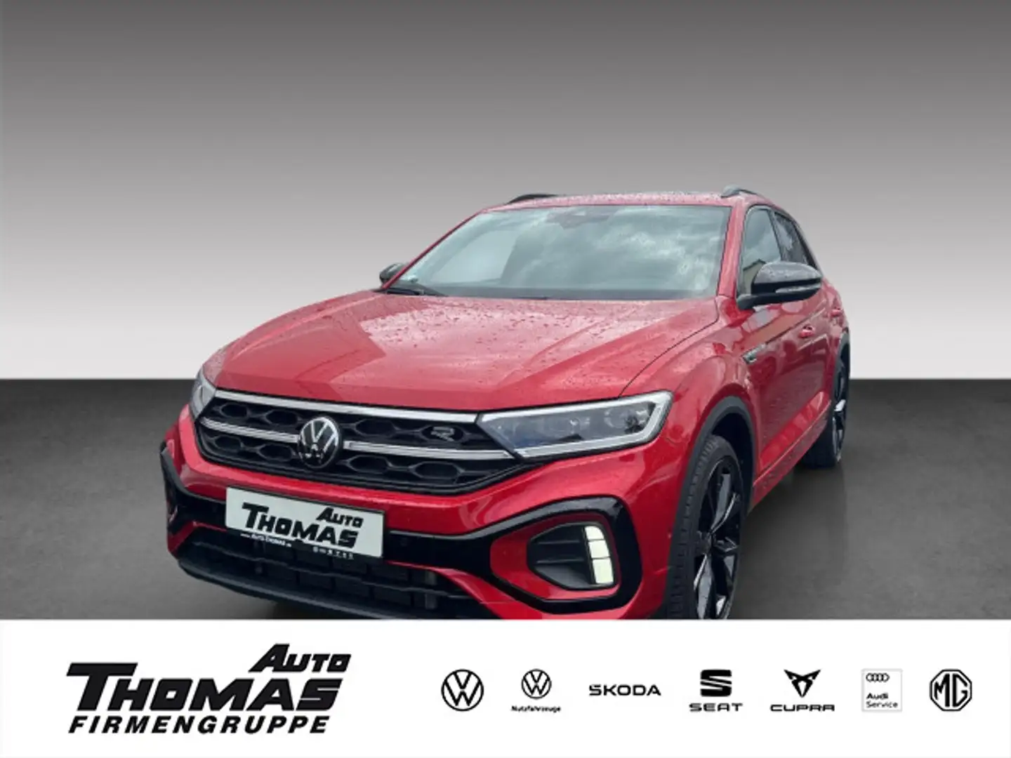 Volkswagen T-Roc 1.5 TSI DSG R-Line Pano Black Style Navi Rot - 1