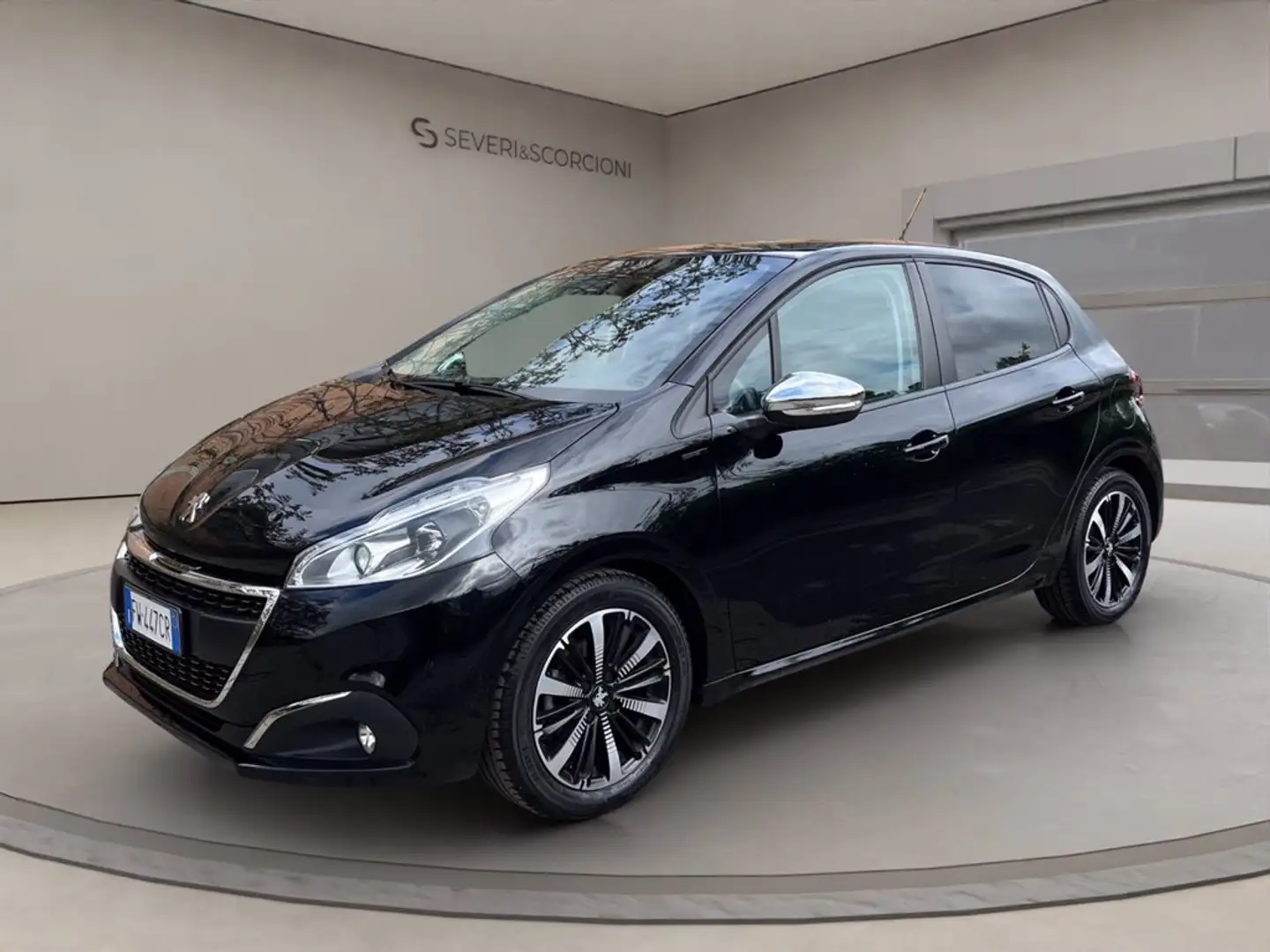 Peugeot 208 5p 1.5 bluehdi Allure s&s 100cv 5m Zwart - 1