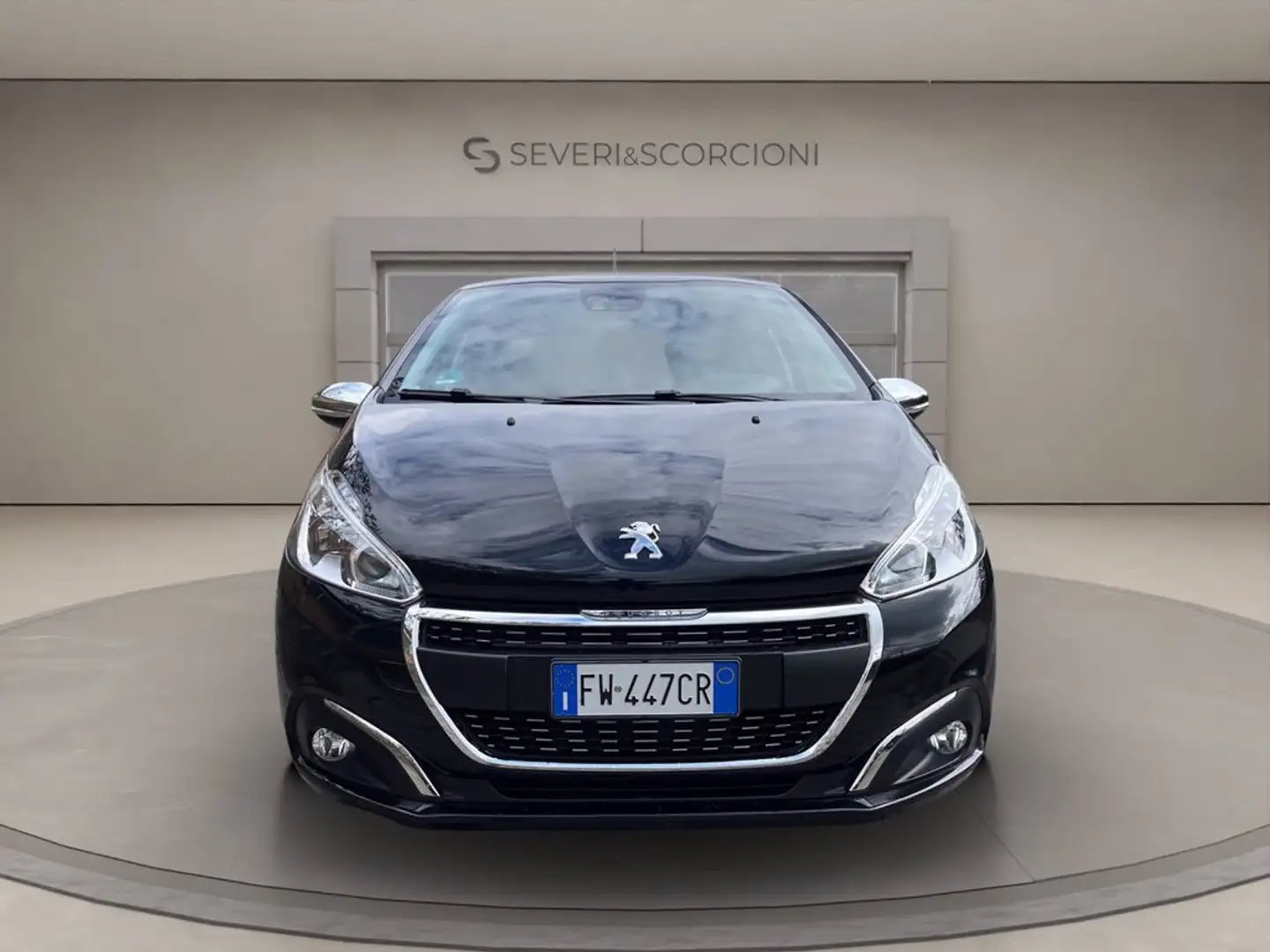 Peugeot 208 5p 1.5 bluehdi Allure s&s 100cv 5m Zwart - 2
