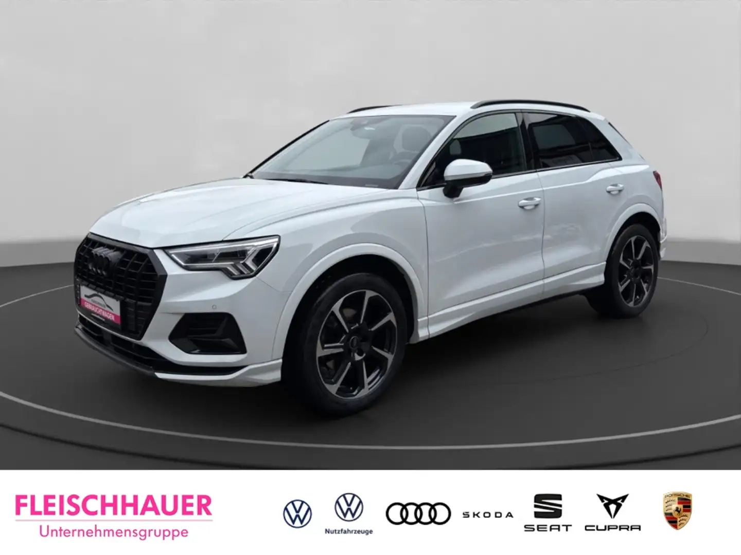 Audi Q3 35 advanced AHK  Navi Kamera LED Sportsitze Weiß - 1