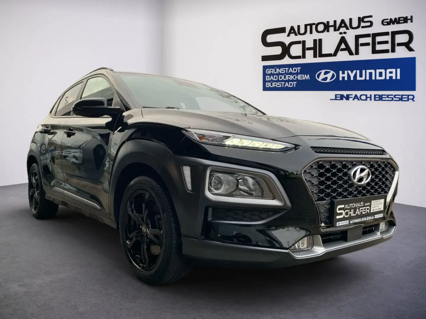 Hyundai KONA KONA 1.6 T-GDI Style 4WD Navi 1Hd AHK Noir - 2