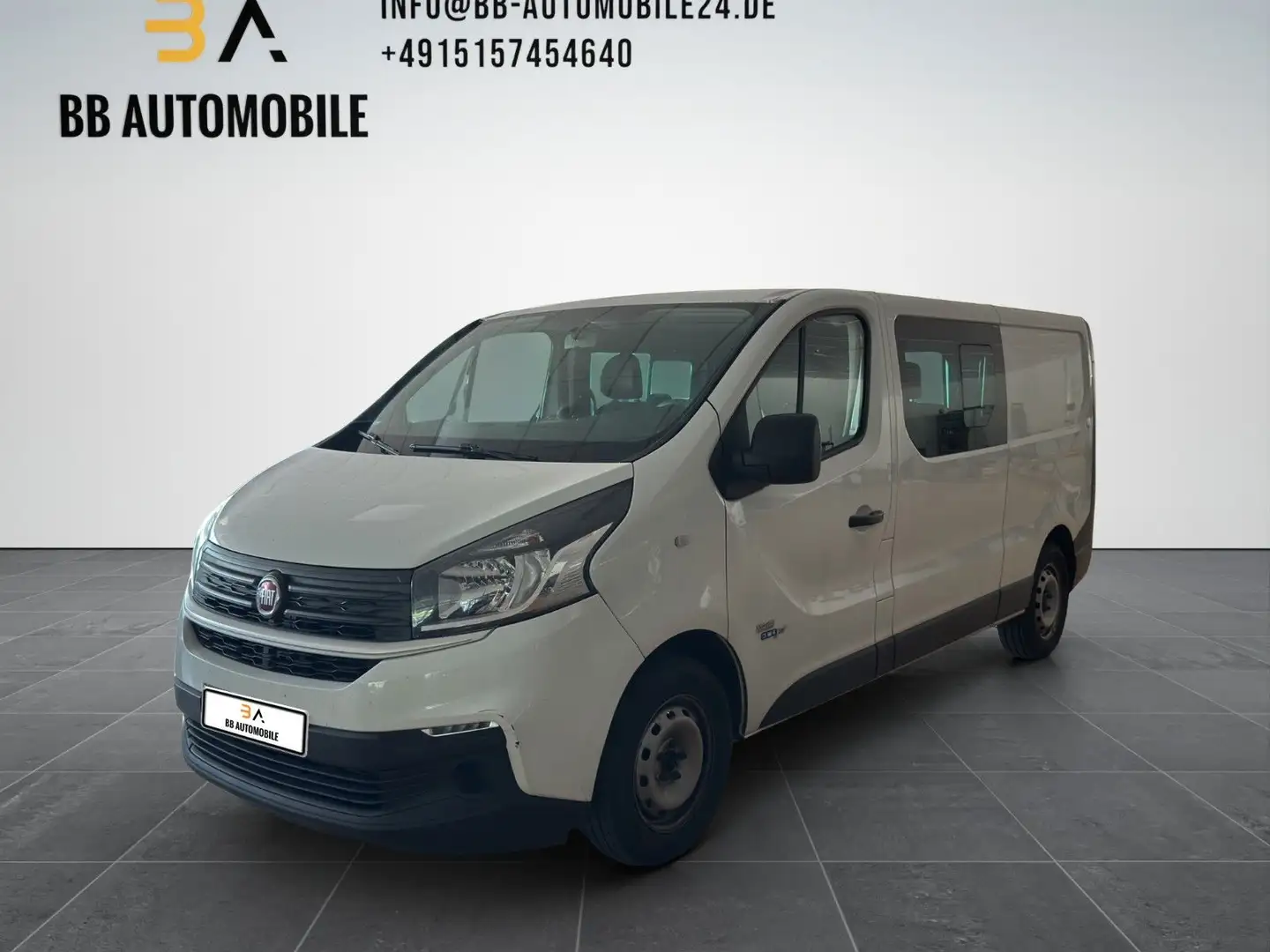 Fiat Talento Kombi L2H1 6 SITZER CAM KLIMA TEMPO NAVI Weiß - 1