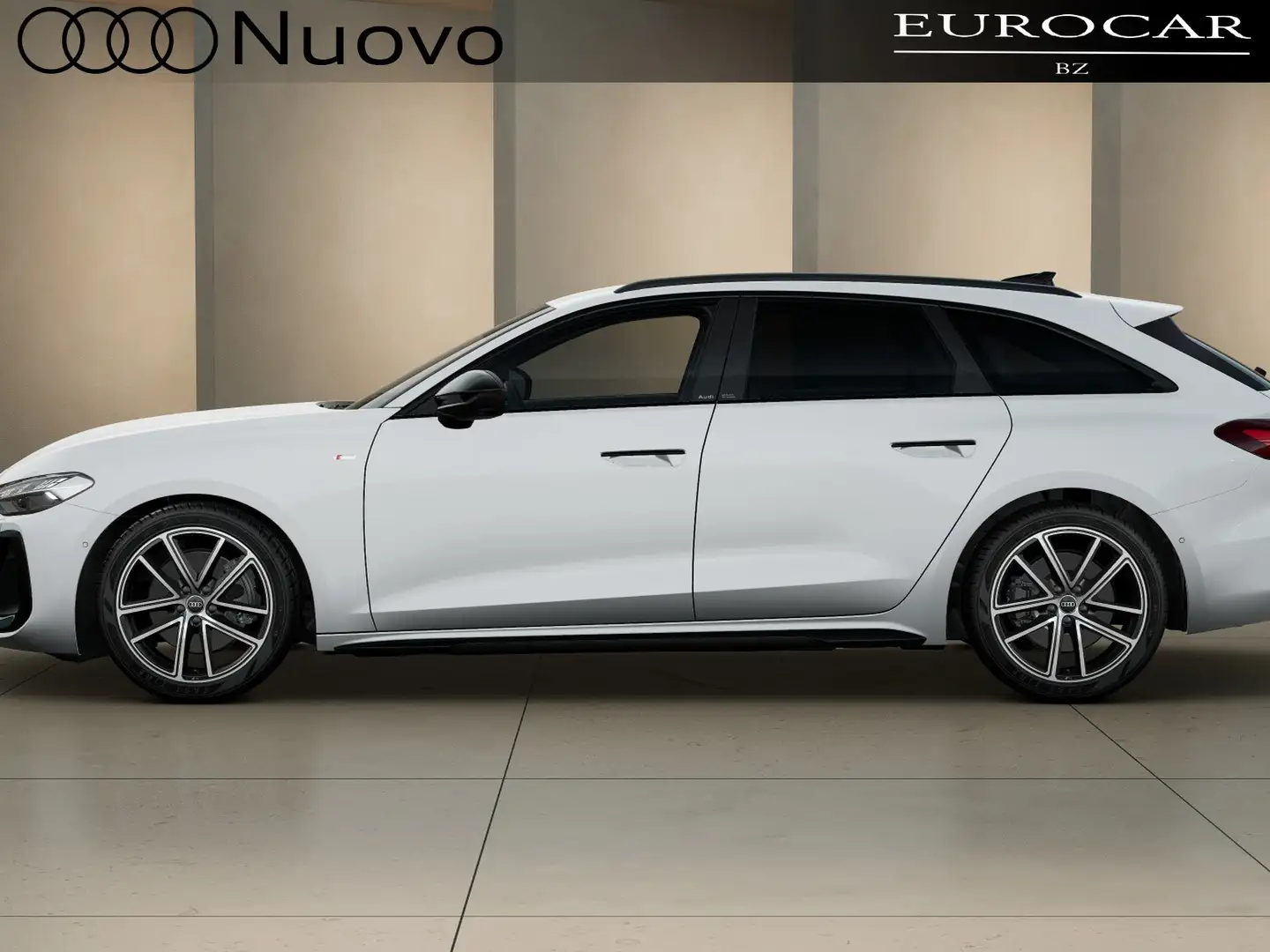 Audi A5 avant 2.0 tdi mhev+ s line edition quattro 204cv s Bianco - 2