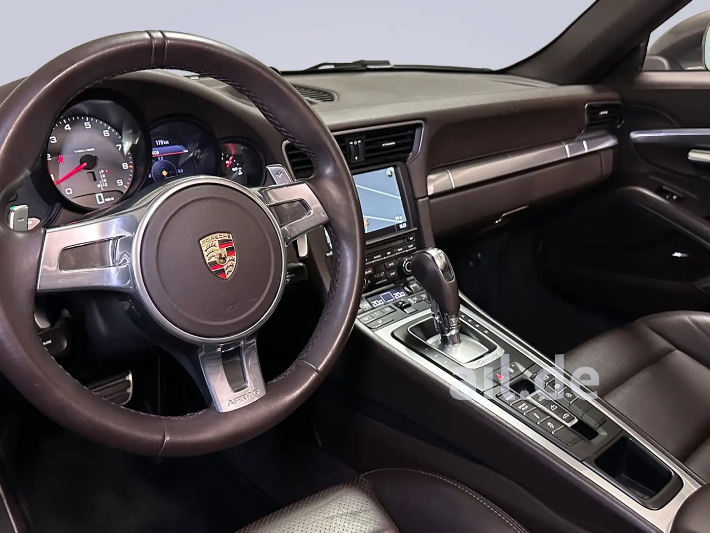 Porsche 991 S Cabriolet LED Navi KlimaA Gris - 2