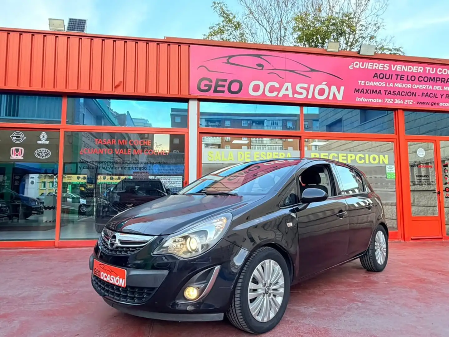 Opel Corsa 1.2 85 Selective 5p S/S Negro - 1