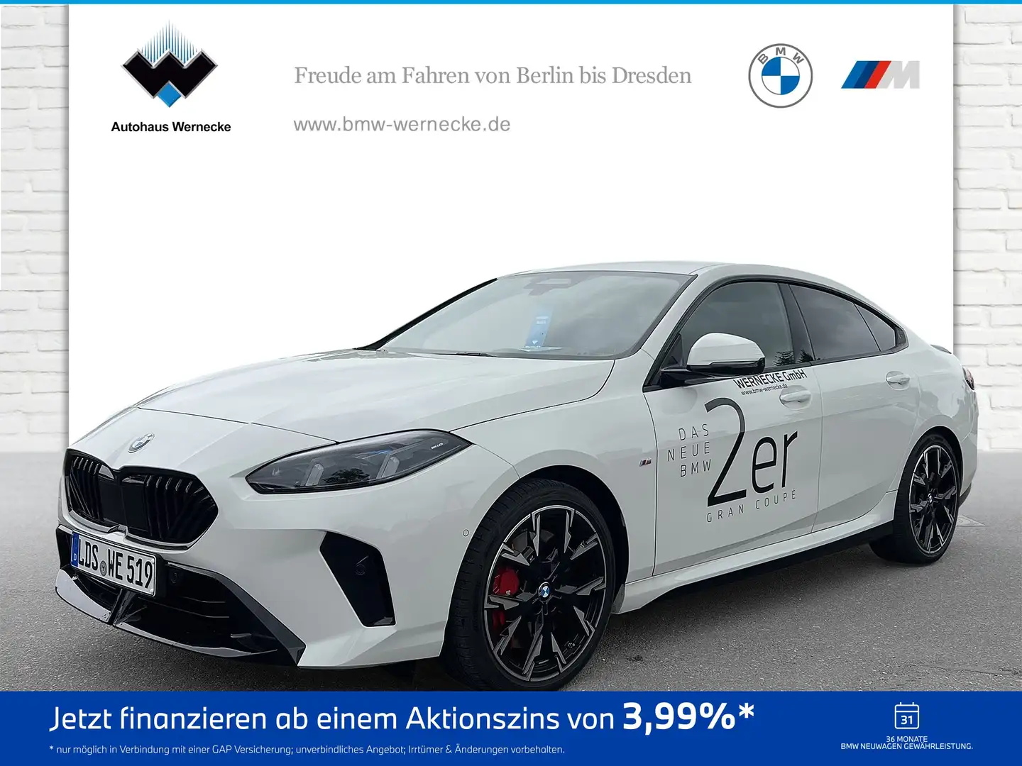 BMW 220 M Sport Pro, 360, AHK Weiß - 1