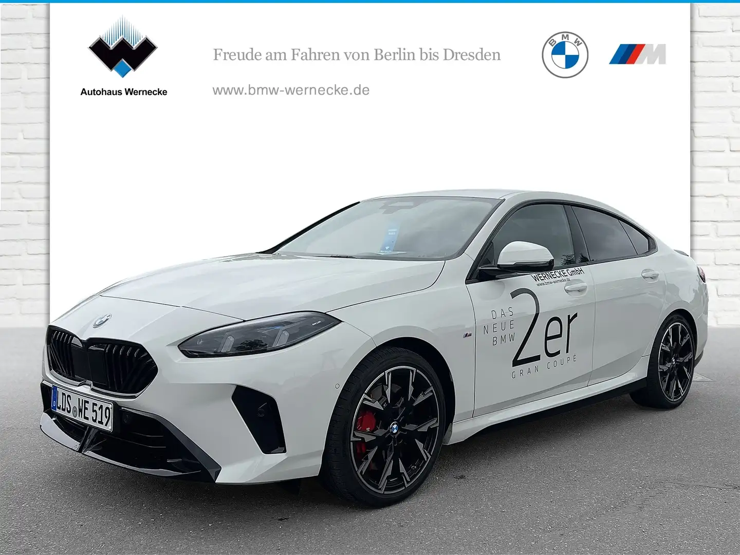BMW 220 M Sport Pro, 360, AHK Weiß - 1