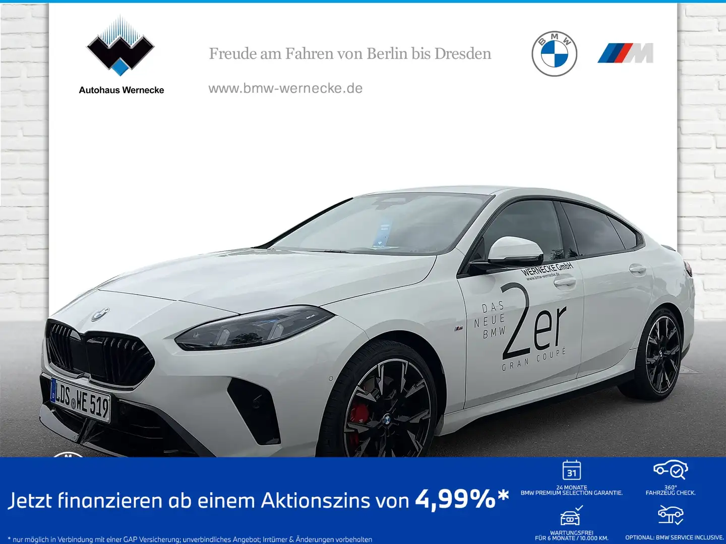 BMW 220 M Sport Pro, 360, AHK Weiß - 1