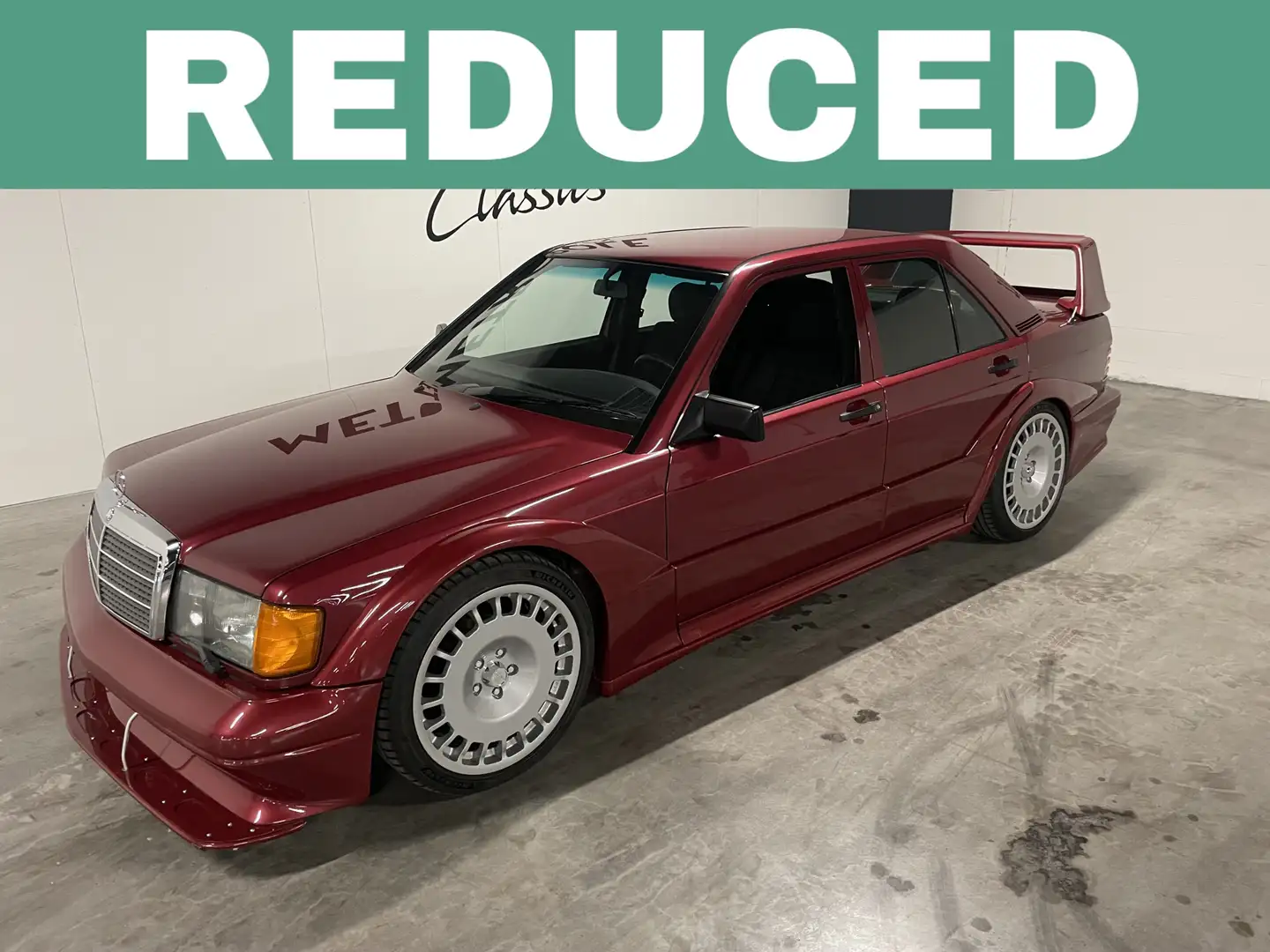 Mercedes-Benz 190 190E 2,6 OLD PRICE: € 44.500 M0371 Piros - 1