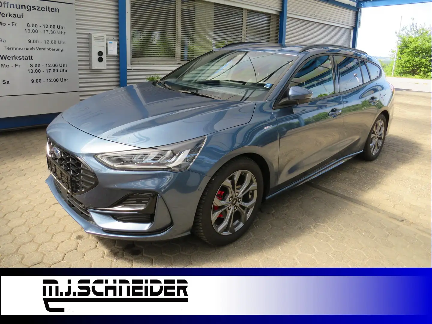 Ford Focus Turnier ST-Line X LED ACC AHK abnehmbar Kamera Azul - 1